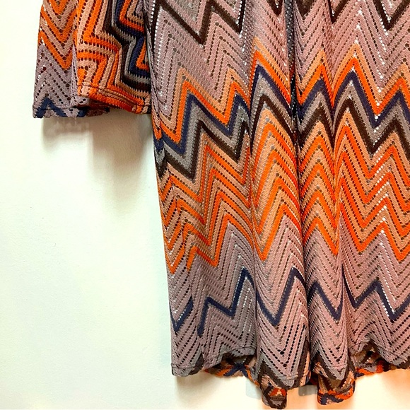 FUN & FUNKY SUNSET 70s DRESS - Picture 4 of 7